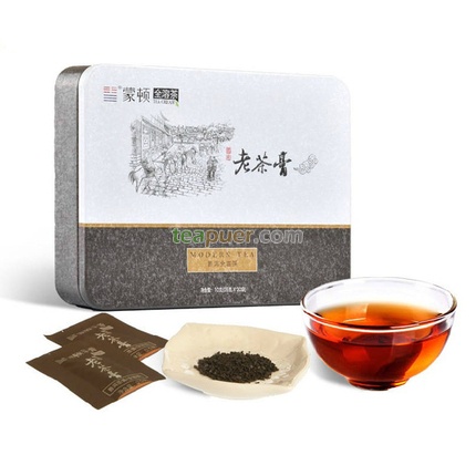 2014年蒙顿茶膏 老茶膏 熟茶 10克