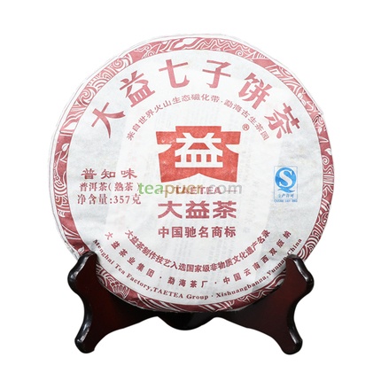 2012年大益 普知味 熟茶 357克