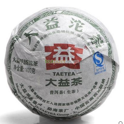 2012年大益 甲级沱茶 生茶 100克