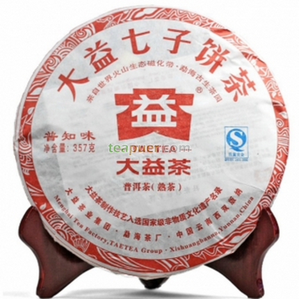 2011年大益 普知味 熟茶 357克