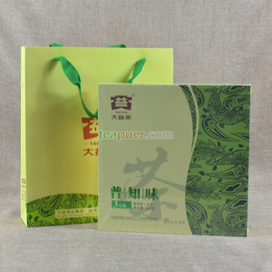2015年大益 普知味 生茶 357克